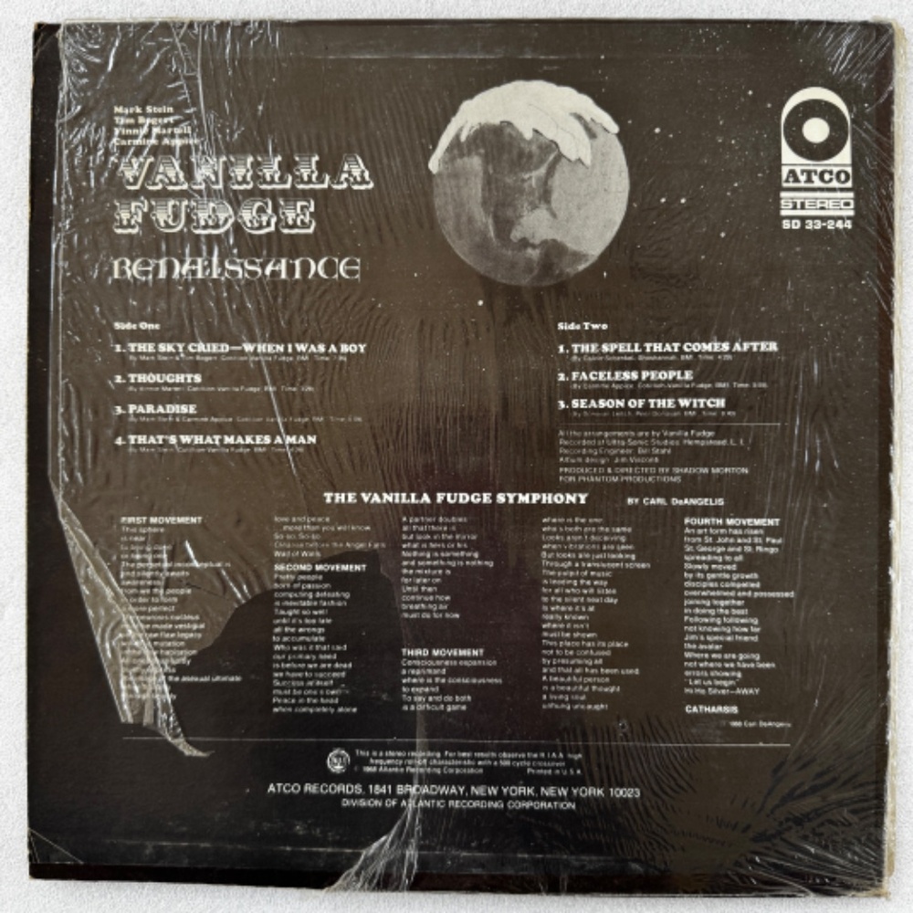 Vanilla Fudge Renaissance Vinyl LP - Picture 2 of 6